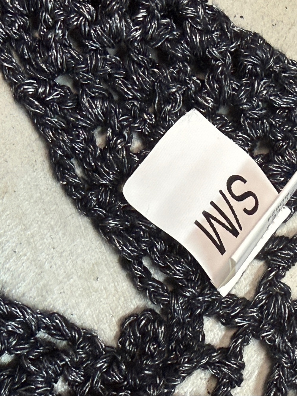 IMS Crochet Knit Vest - Picture 4 of 7